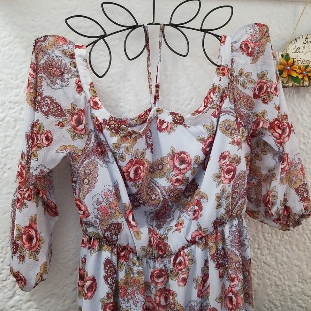 SOLD!!! Sexy short cold shoulder dress